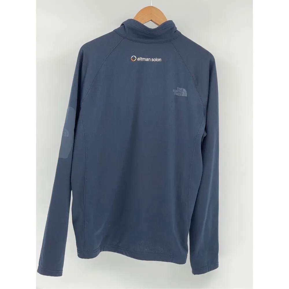 The North Face Jacket Men Size‎ Large Navy Blue Lightweight Logo